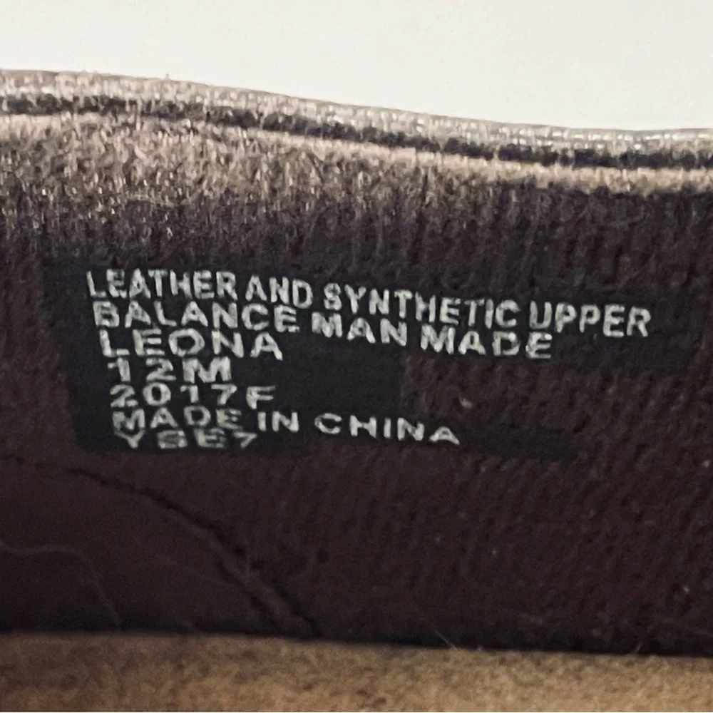 Earth Origins “Leona” Brown Leather Flats with Cushioned Insole | VGUC Sz 12